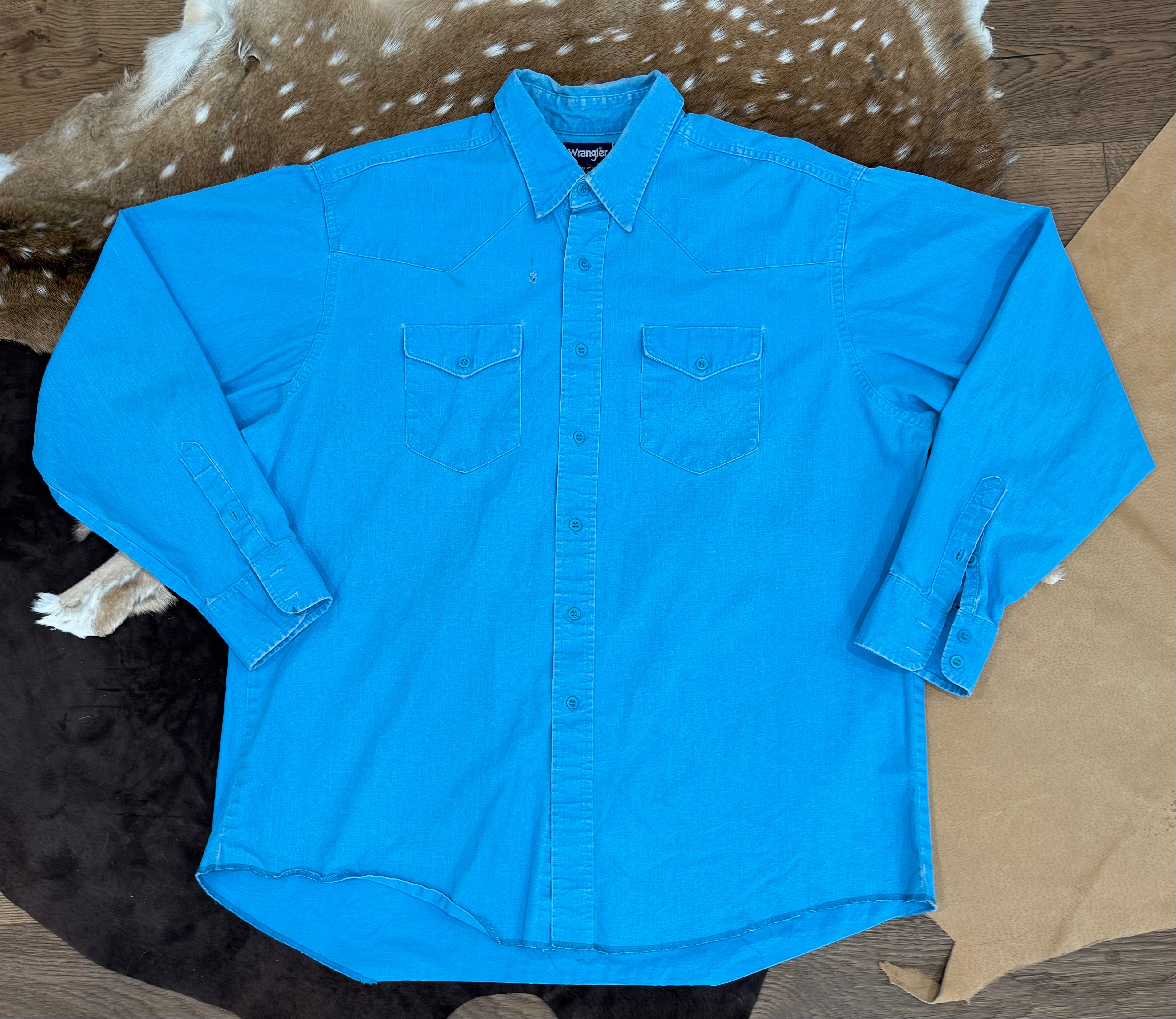 Wrangler Brushpopper Turquoise 2XL