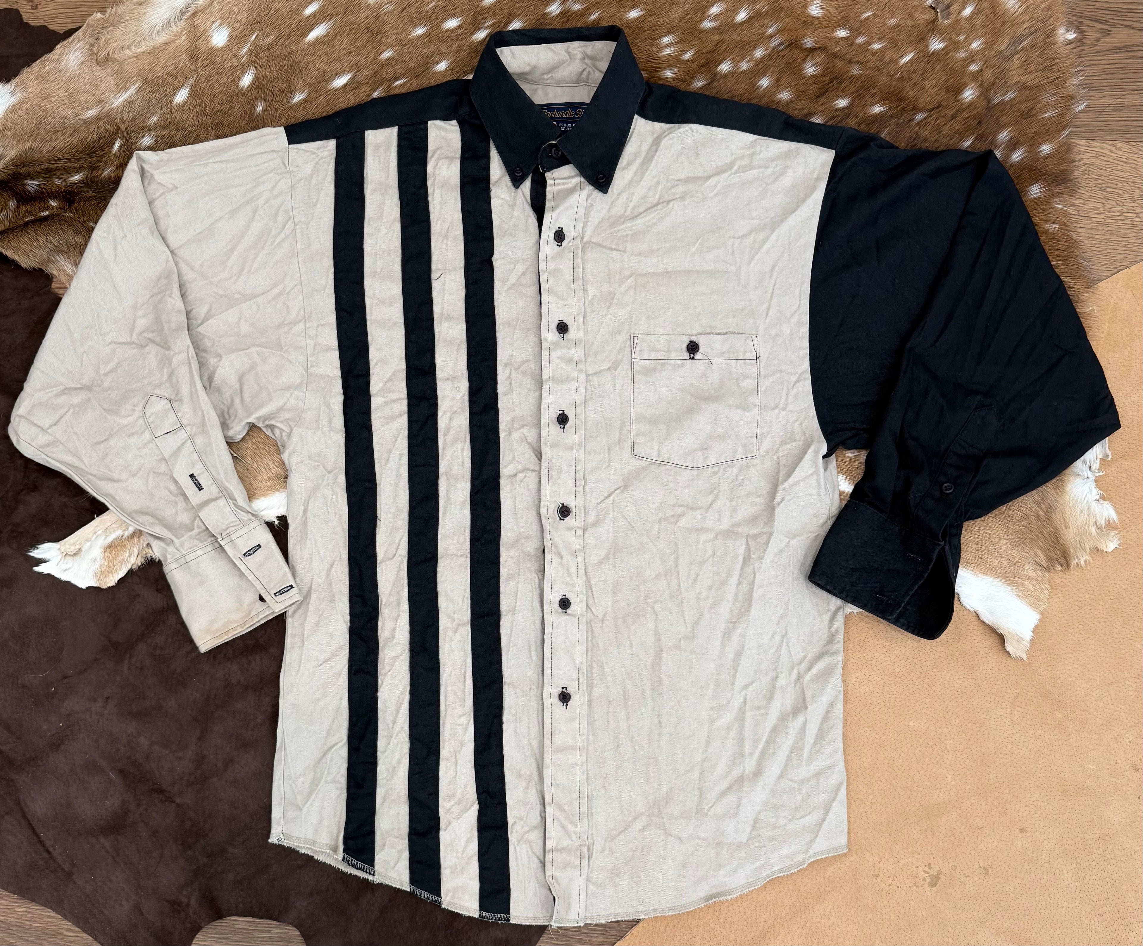 Panhandle Slim Tan and Black S