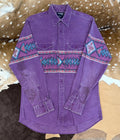 Wrangler Brushpopper Purple Aztec L