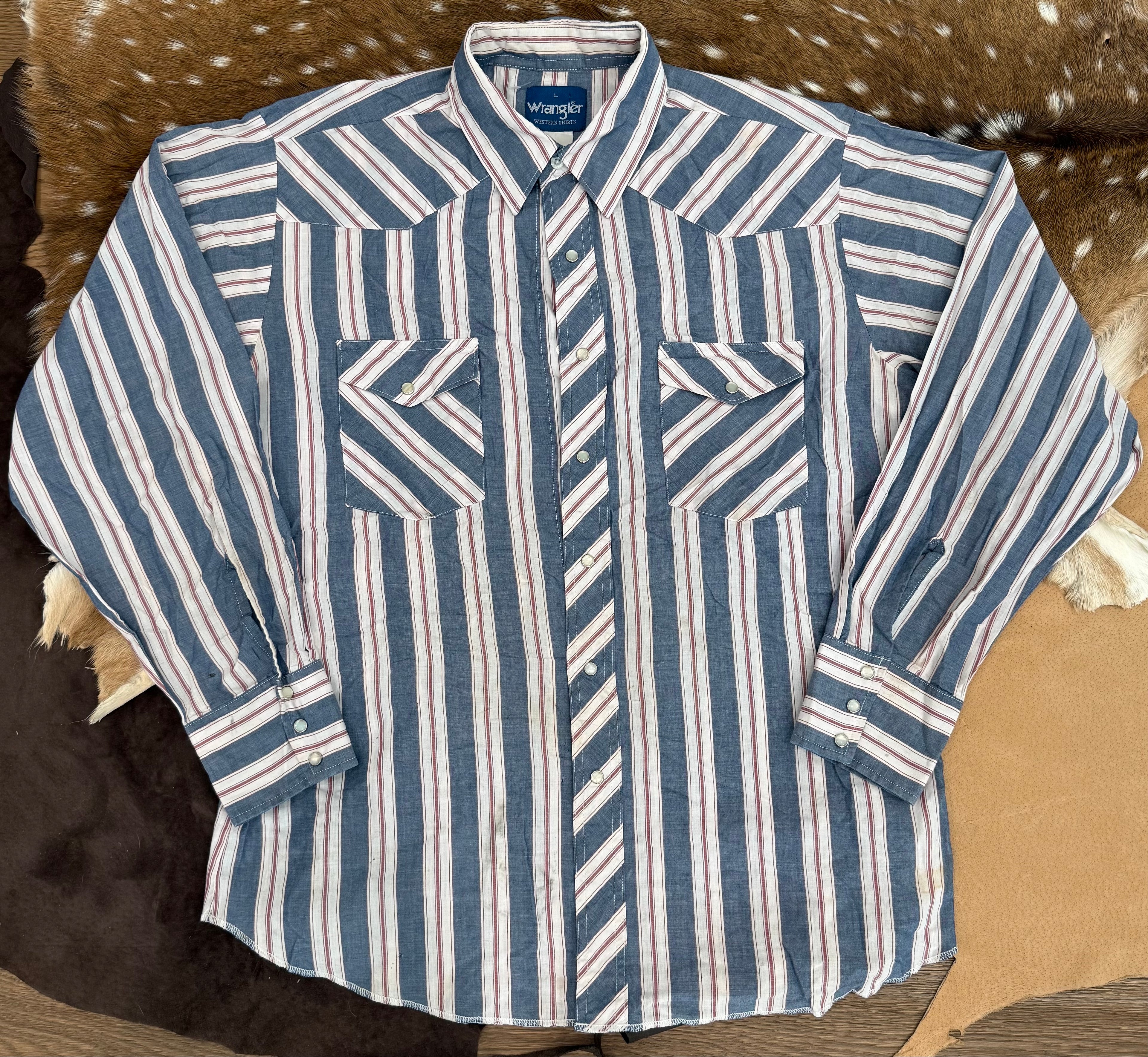 Wrangler Red White and Blue L