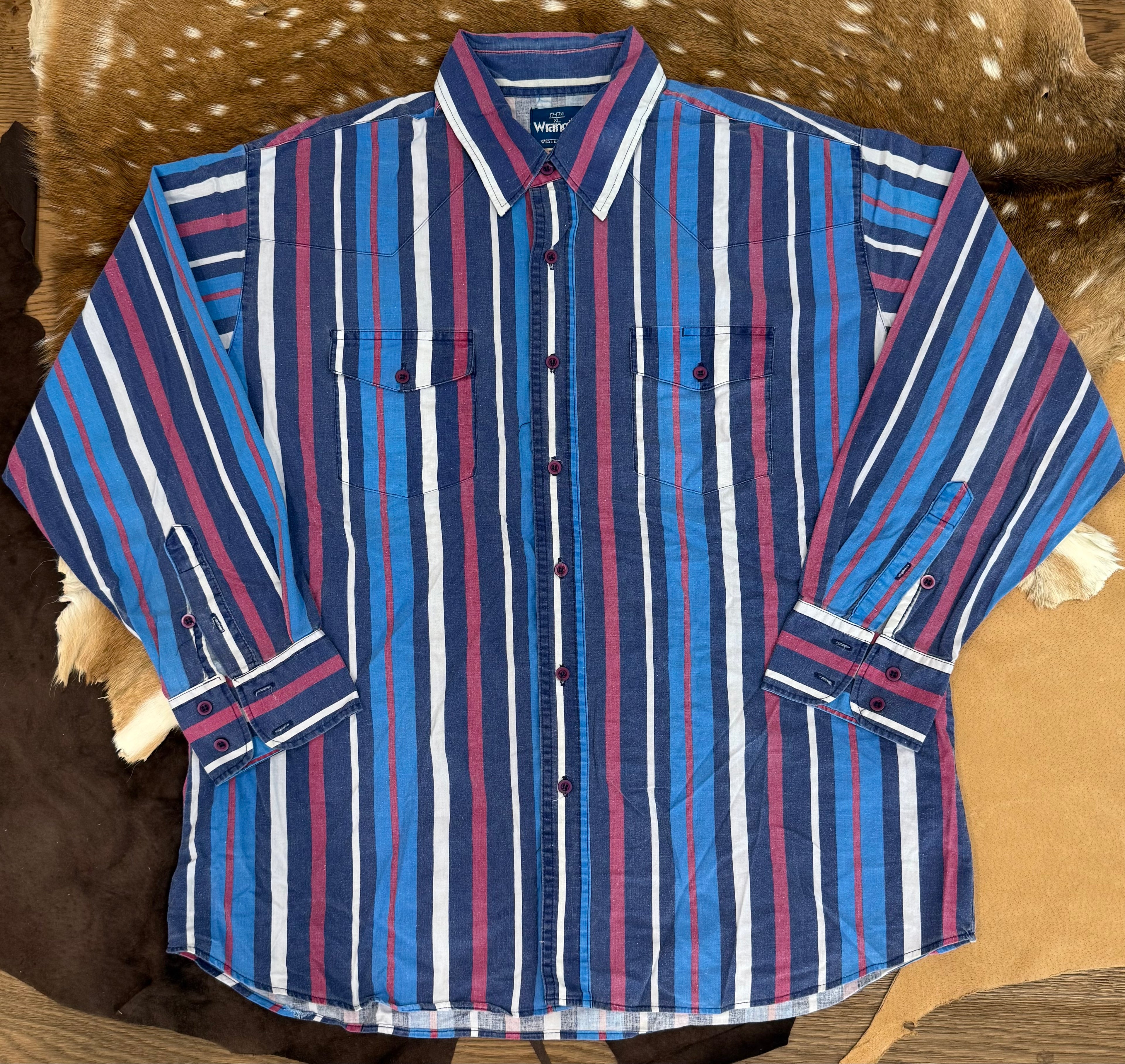 Wrangler Blue and Red light (XL) 17-17 1/2