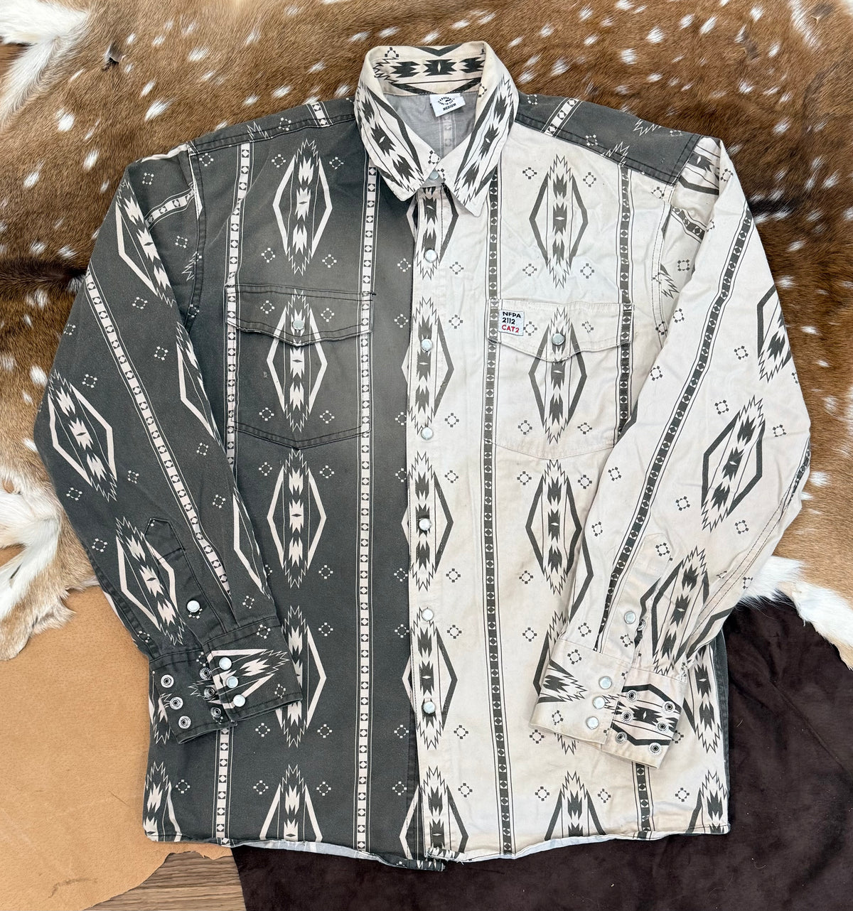 Woah Bros Aztec FR Two Tone Aztec M