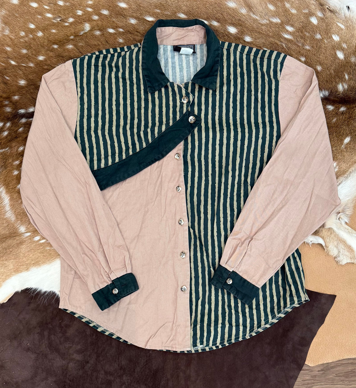 RoughRider Green and Tan Women’s L