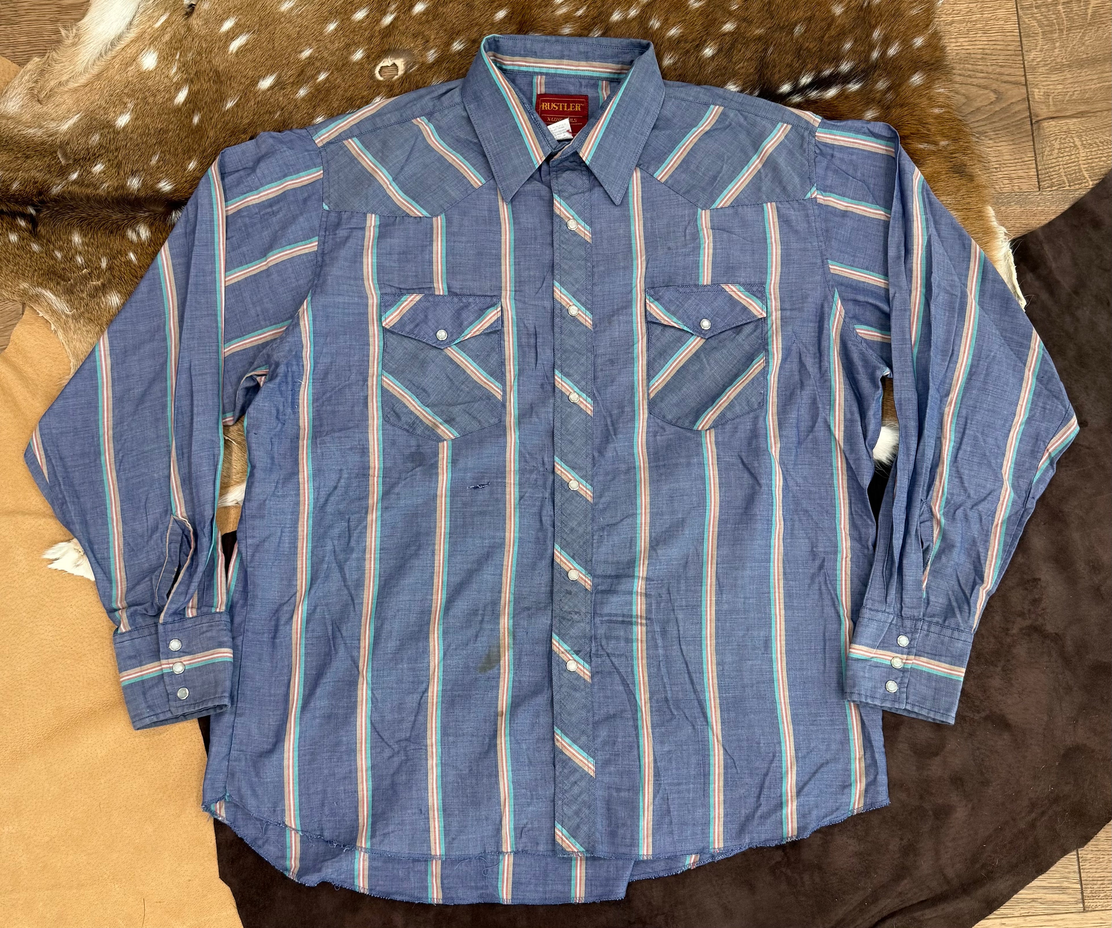 Rustler Purple and Turquoise XL