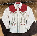 Panhandle Slim Red and Tan Women’s S