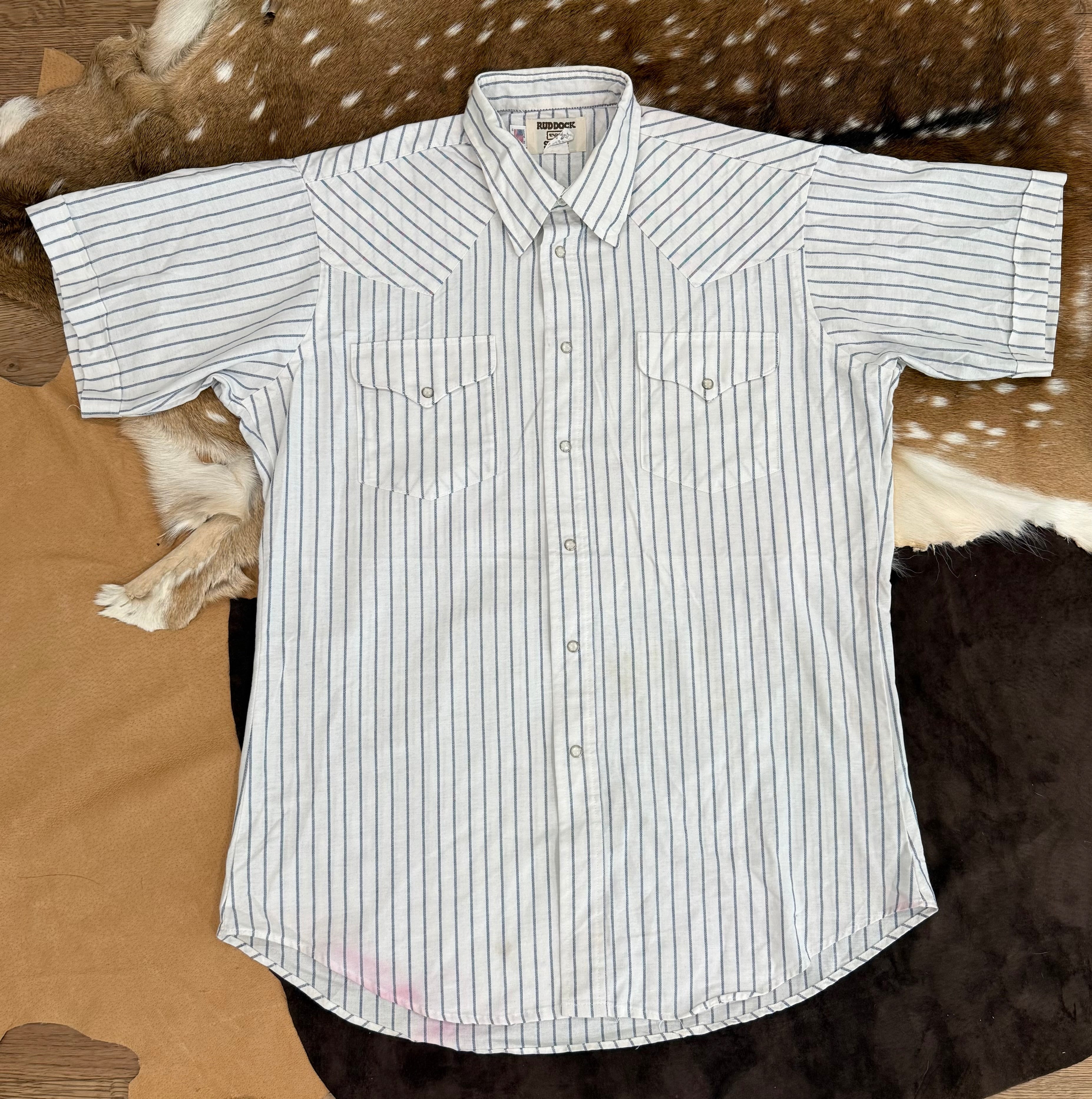 Ruddock White and Blue XL