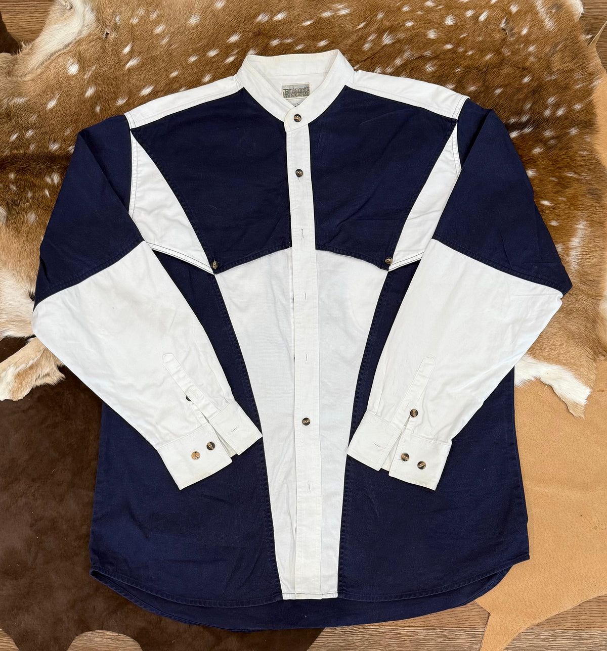 Express Rider Navy and White 2XL