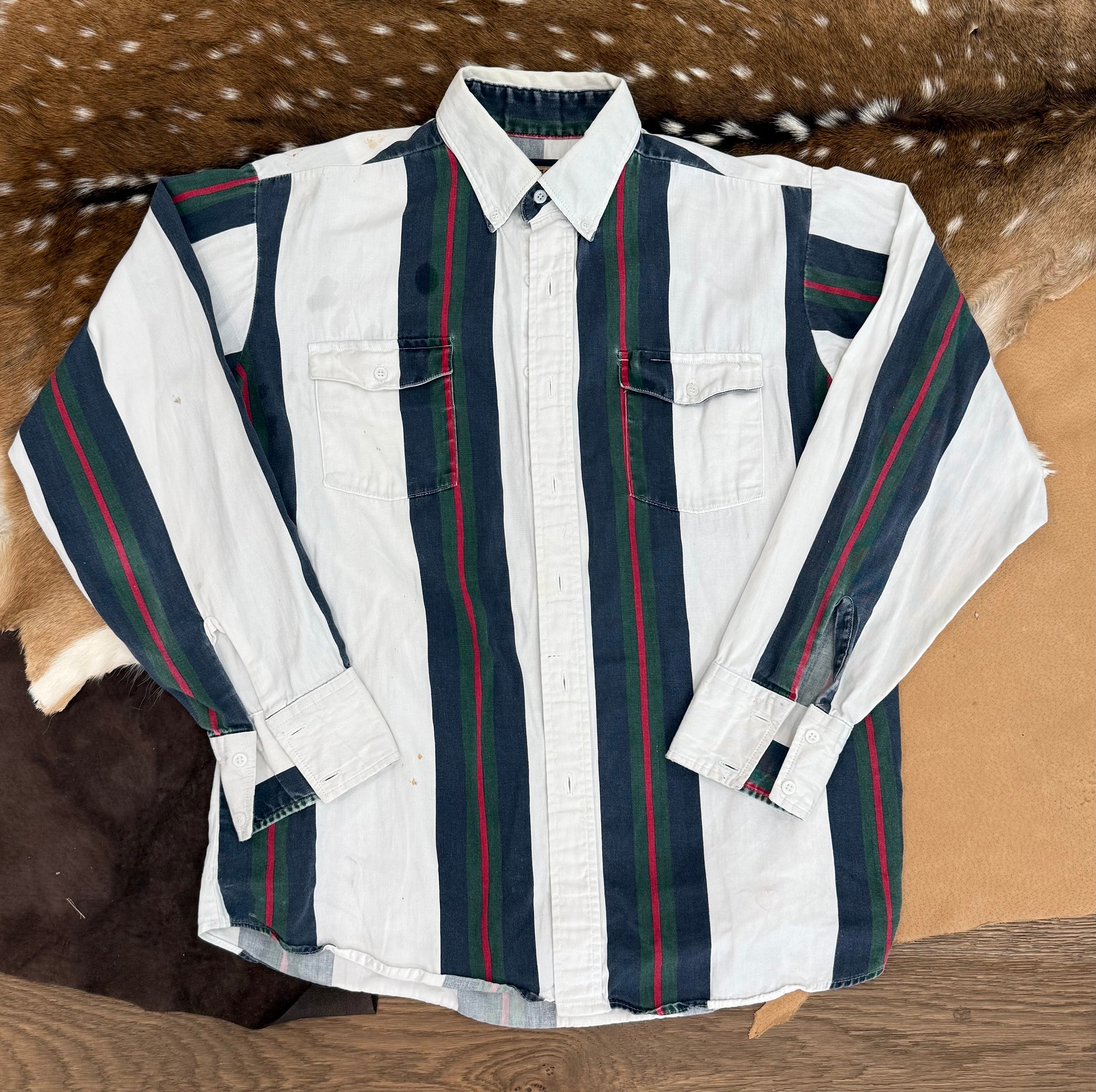Panhandle Slim White and Navy S/M