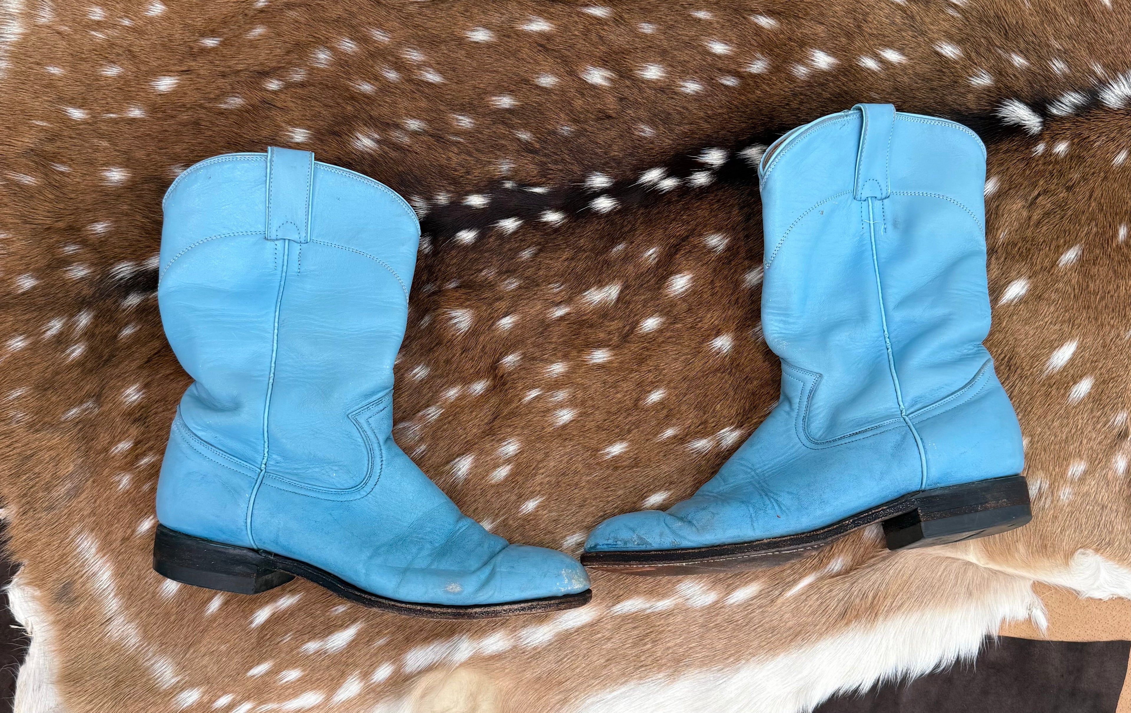 Larry Mahan Turquoise Size 6 1/2