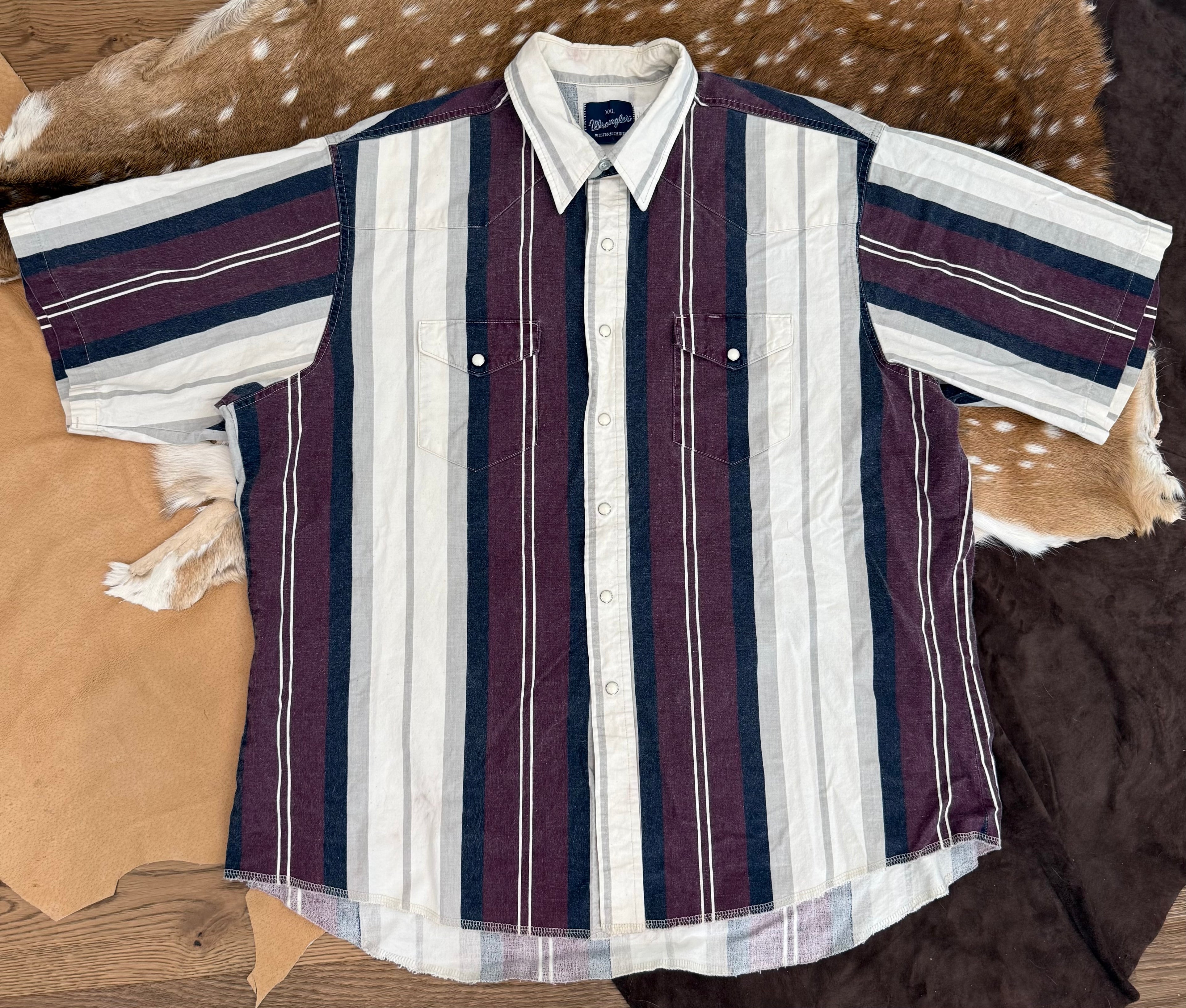 Wrangler Maroon and White 2XL