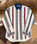 Wrangler Brushpopper White and Red 16 1/2 x35