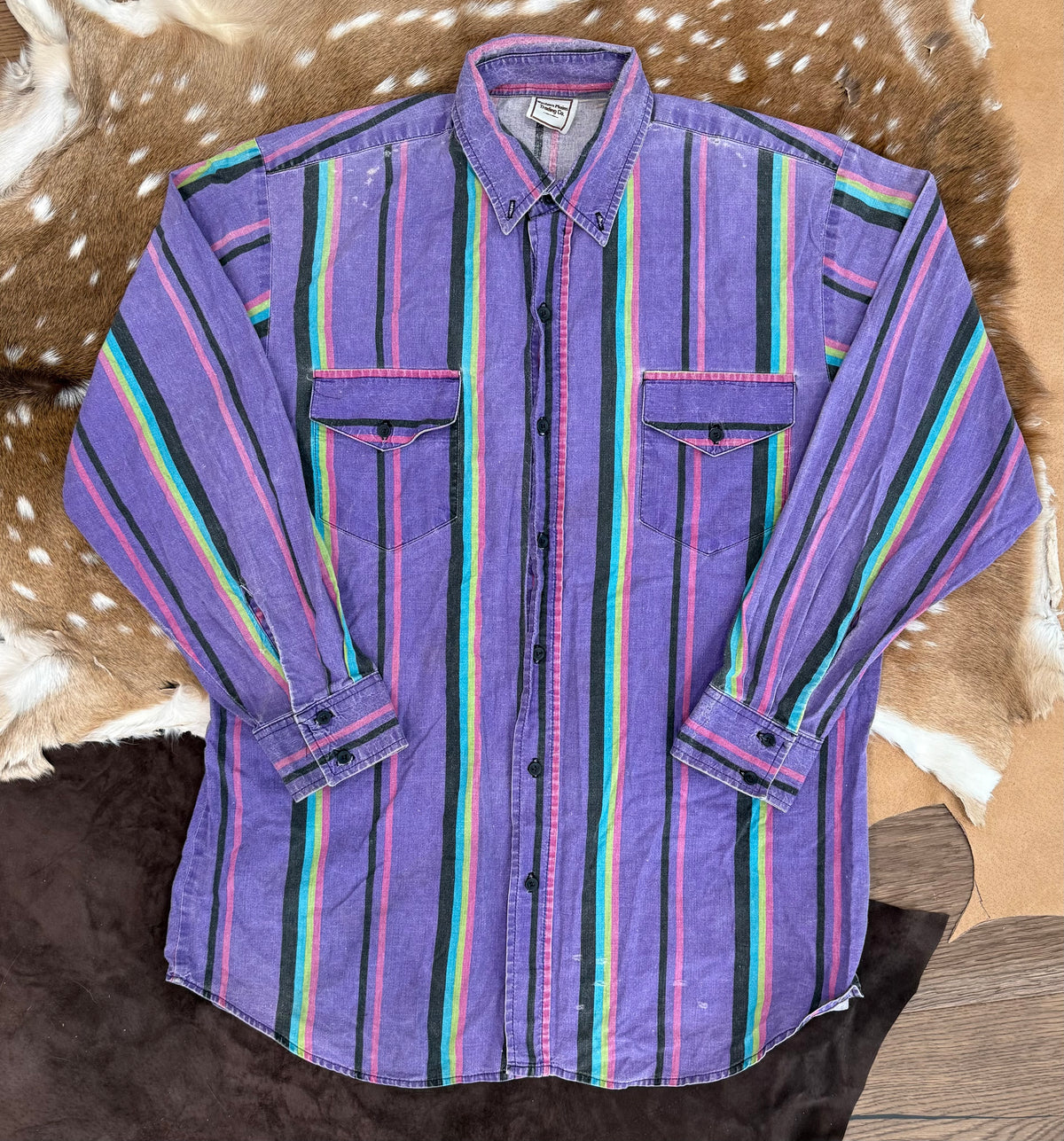 Western Plains Trading Co Purple Neon L/XL