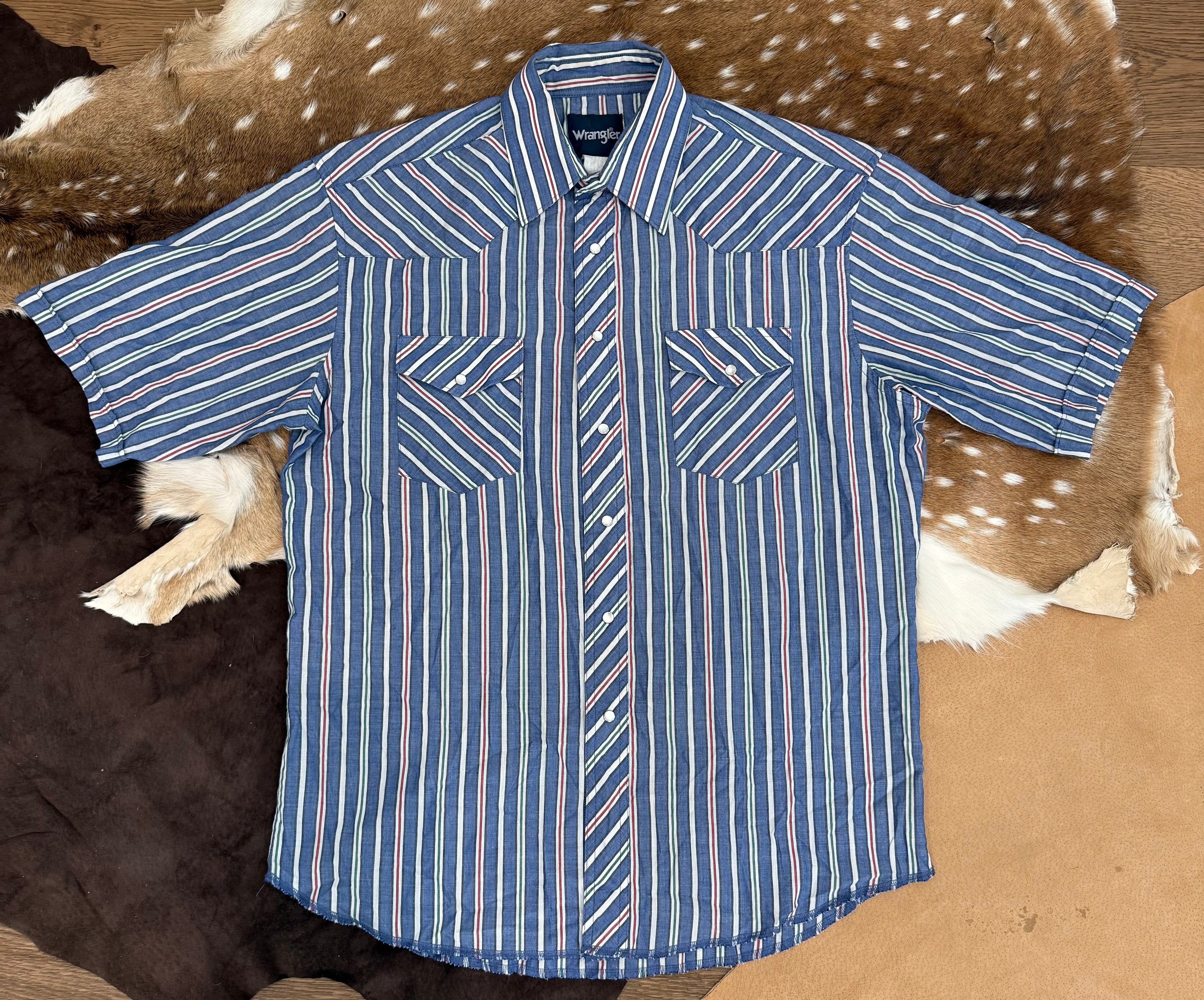 Wrangler Blue and Turquoise XL