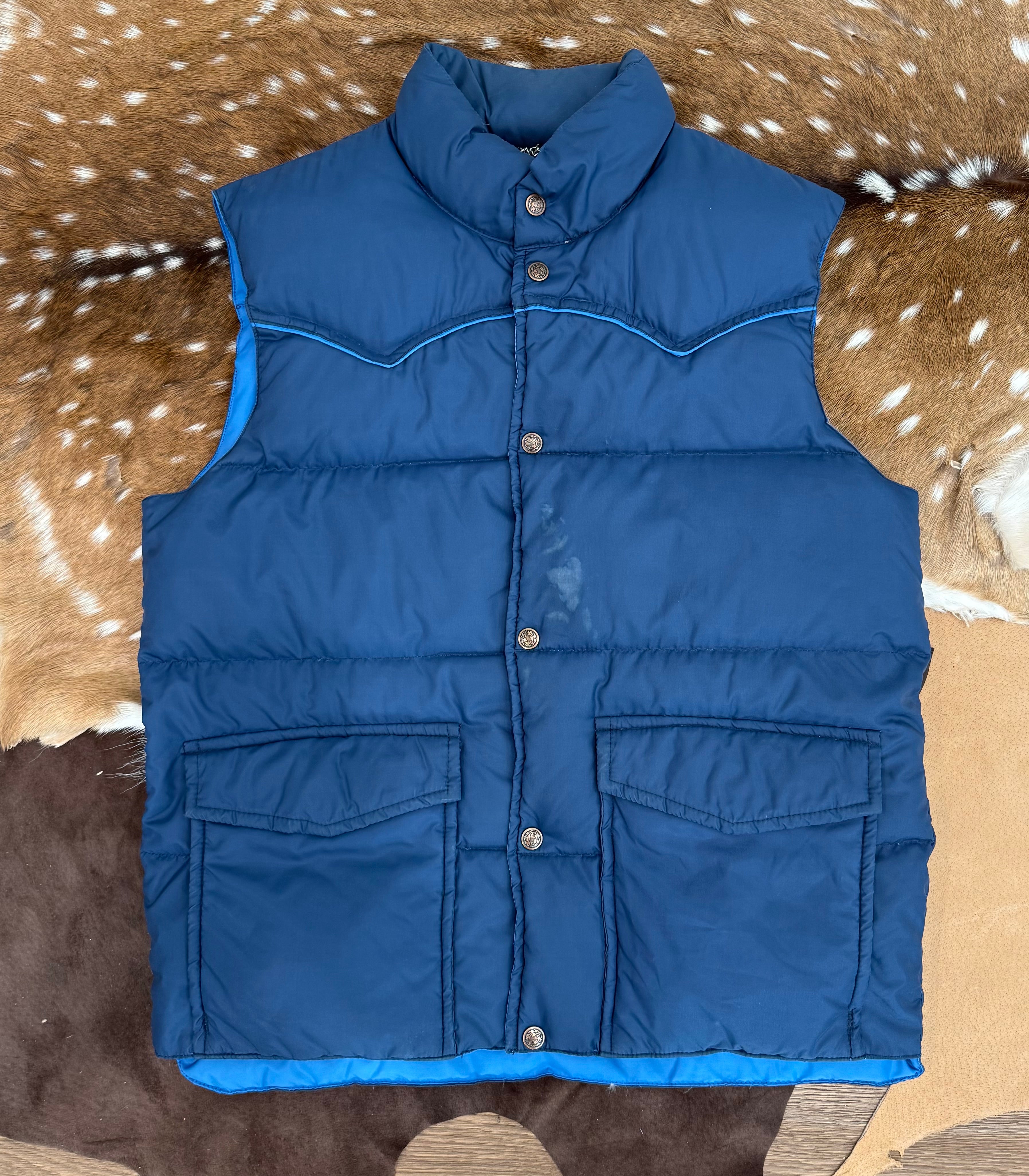 Down Blue Puffer L