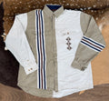 Spindle brown and White L