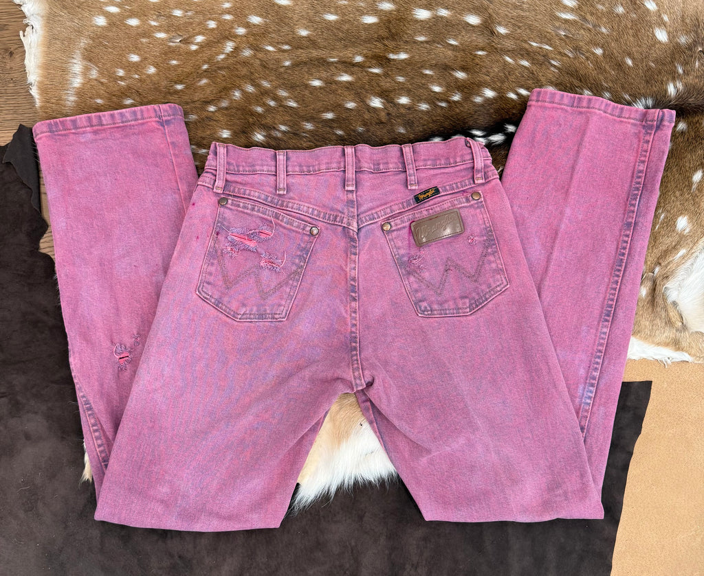 Wrangler Pink Denim Size 30/32