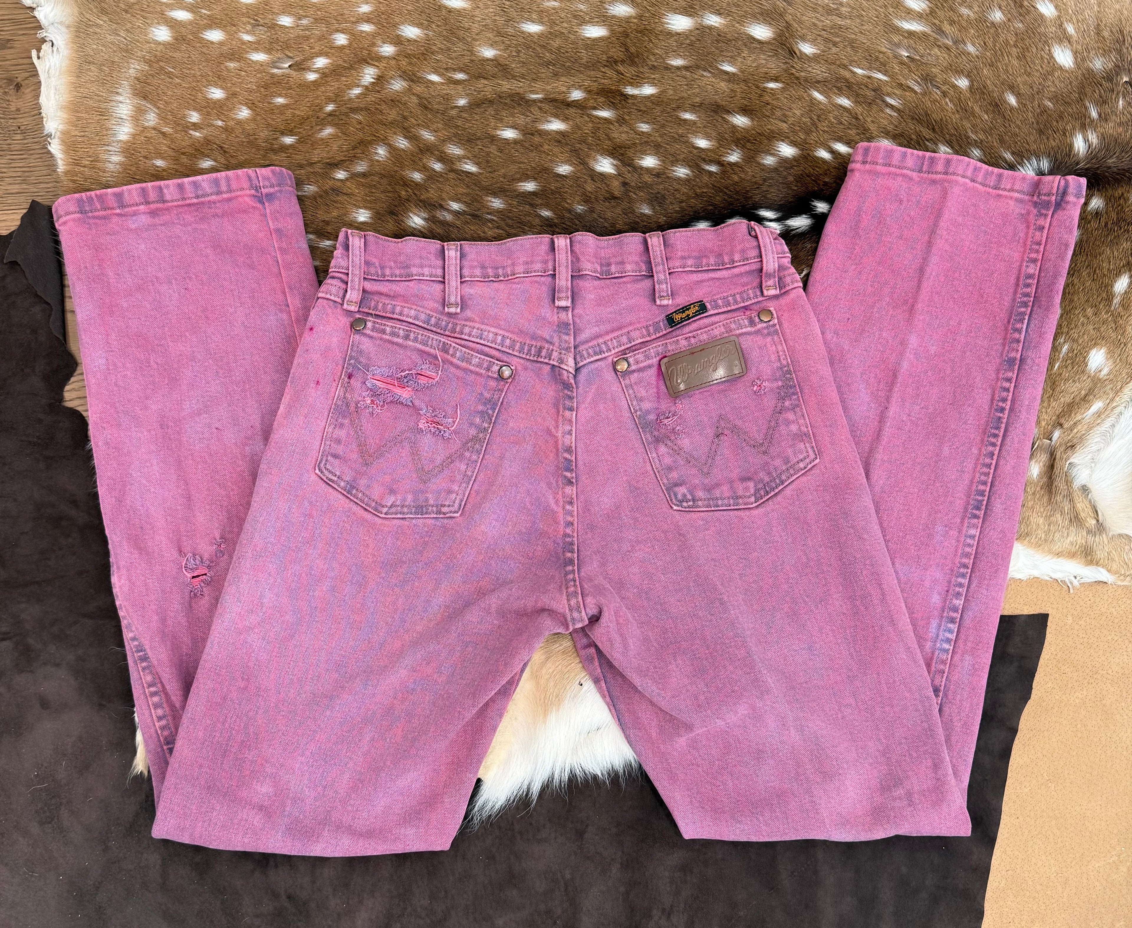 Wrangler Pink Denim Size 30/32