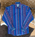 Wrangler Blue Aztec Women’s M