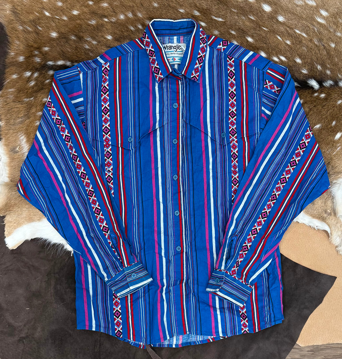 Wrangler Blue Aztec Women’s M