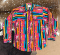 Baskin Orange and Pink Women’s M
