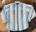 Wrangler Brushpopper Grey and Turquoise