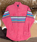 Wrangler Brushpopper Pink and White (L) 16 1/2 -36